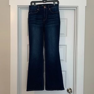Royalty For Me Slim Stretch Flare Jeans Size 8